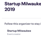 Startup Milwaukee EMERGE: September 2019