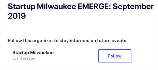 Startup Milwaukee EMERGE: September 2019